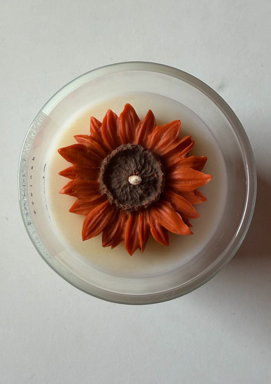 Glowy Sunflower | ca 350g | Sojawachs